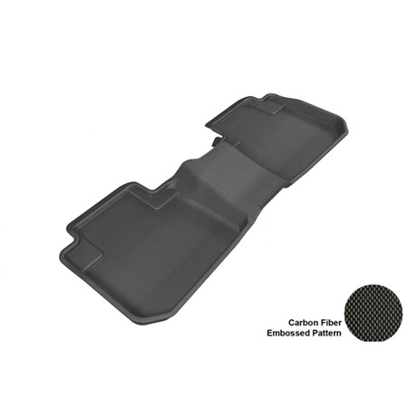 3D Maxpider SUBARU FORESTER 2014 KAGU BLACK R2 Floor Mat L1SB00921509